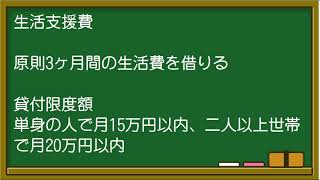 生活福祉資金について②（おかねに困ったら社協に相談）