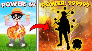 ROBLOX: UPGRADING MY FIRE POWERS TO GOD LEVEL with CHOP \u0026 BOB