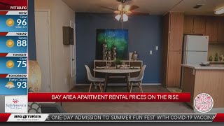 Bay Area apartment rental prices on the rise