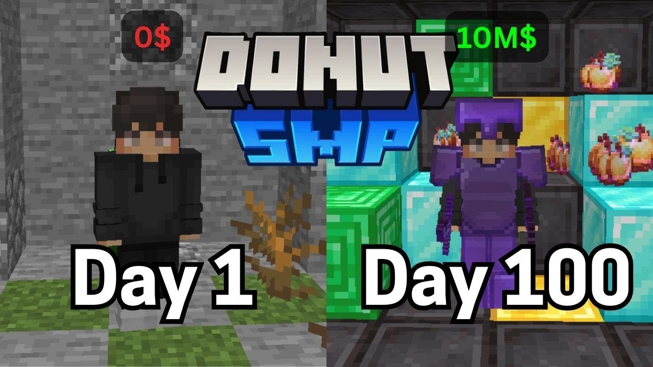How To Get Rich On Donut Smp New Season Youtube