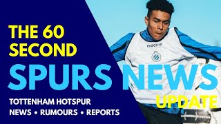 THE 60 SECOND SPURS NEWS UPDATE: Antonio Nusa is Signing for Brentford! Bryan Gil, Lo Celso, Solomon