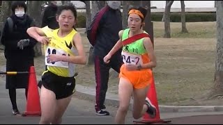 20210130北九州市中学新人駅伝（女子）2区～3区