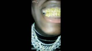 Lil Yachty Shows Off New Grill!!!