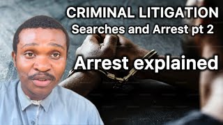 Criminal Litigation Explained, Arrest, Warrant Requirements and Constitutional Safeguards