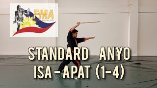 STANDARD ANYO ISA - APAT (1-4) | ARNIS ANYO