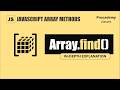 JavaScript find() Method Explained Step By Step: Locate the First Matching Element Instantly!