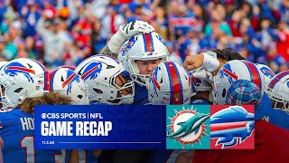 Tyler Bass's late FG SECURES Bills 4th STRAIGHT victory | Game Recap