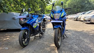 Suzuki Gixxer-SF 150cc Old v/s 2022 Model #suzukibike