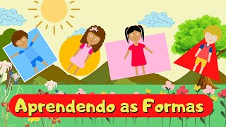 PULANDO COM AS FORMAS -  APRENDA AS FORMAS GEOMÉTRICAS