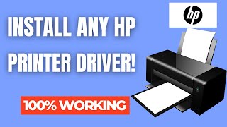 Download & Install Any HP Printer Drivers | HP Printer Software Installation Guide