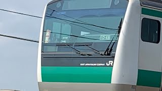 休車になってしまったE233系7000番台ハエ118編成