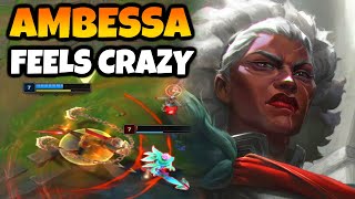 Ambessa feels absolutely crazy with her trading patterns