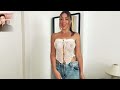 4k Transparent Top Try On With Haul Get Reddy With Ms-Bella