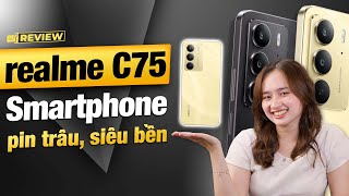 Review realme C75: Smartphone SIÊU BỀN, PIN SIÊU KHỦNG ‣ Thế Giới Di Động