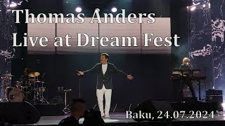 Thomas Anders - Live at Dream Fest (Baku, 24.07.24)