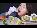 [ASMR] Giant Raw Oysters Eating Sound🦪 | Ear-to-ear Whispering