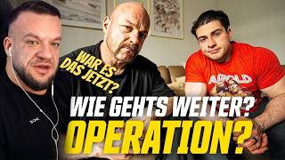 Ärzte sind sich uneinig..  Ist Johny’s Bodybuilding Karriere vorbei? William Niewiara Reaktion