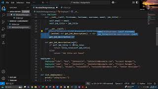 Python Programming - Module 5 Assignment - Coding a Agency Manager - Spring 2025