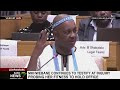 Suspended Public Protector, Adv. Busisiwe Mkhwebane continues her testimony