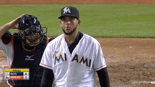 TB@MIA: Alvarez goes the distance in 1-0 win