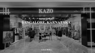 Opening of KAZO Flagship store in Bangalore, Karnataka