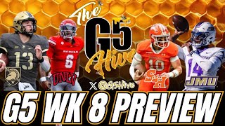 G5 College Football 2024 Week 8 Preview