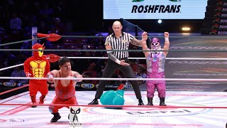 Reporte CMLL: Kemonito y Tengu Vs Kemalito y Chamuel