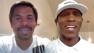 LIVE | MANNY PACQUIAO VS. YORDENIS UGÁS SPEAK ON FIGHT & ERROL SPENCE GETTING INJURED