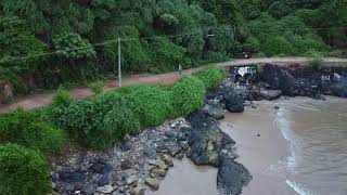 Dronie View of Poornima Beach Holiday Home with Beach, Gokarna, Karnataka