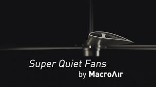 MacroAir's Super Quiet Fans - Roaring performance, silent operation