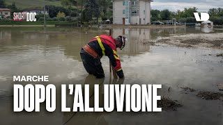 La vita dei sopravvissuti all'alluvione nelle Marche