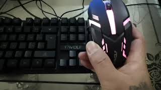 T-WOLF TF200 Keyboard and Mouse || Unboxing