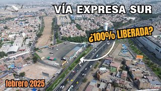 ¿Saldrá el Terminal Atocongo? | Vistas aéreas de la Vía Expresa Sur | Lima Perú 2025