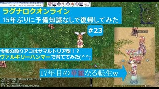 ラグナロクオンライン　15年ぶりに予備知識なしで復帰してみた　その２３