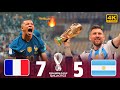 Argentina 🇦🇷 vs France 🇫🇷 | A Crazy Final and Messi and Argentina's World Cup Victory in 4K 🔥