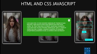 Awesome Card Flip Animation using HTML and CSS & Javascript Easy tutorial Create Modal popup