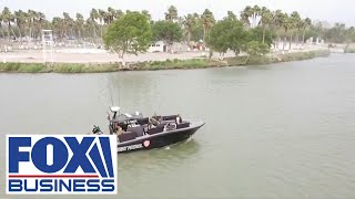 Maria Bartiromo, Texas AG tour dangerous banks of the Rio Grande