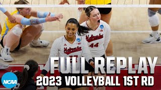 Nebraska vs. LIU Brooklyn: 2023 NCAA volleyball first round | FULL REPLAY