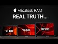 How much RAM do you ACTUALLY need in your Macbook?