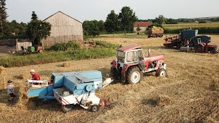 MÄHDRESCHER 60 JAHRE Fortschritt E 175 // ZT 300 mit Ballenpresse