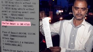 New Motor Vehicles Act | Auto-rickshaw driver from Odisha fined Rs 47,500