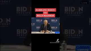 Joe Biden Babbling VS Adam Sandler Gibberish