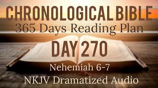 Day 270 - One Year Chronological Daily Bible Reading Plan - NKJV Dramatized Audio Version - Sep 27