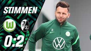 "Kämpferisch waren wir da" | Stimmen | VfL Wolfsburg - SC Freiburg 0:2