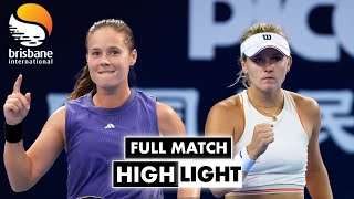 Best Match 💥 Dariya Kasatkina vs Peyton Stearns Match Highlights - Brisbane International 2024