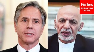 Sec. Blinken Details His Conversations With Ghani Before Former Afghan President Fled The Country