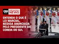 Entenda o que é lei marcial, medida anunciada pelo presidente da Coreia do Sul | BASTIDORES CNN