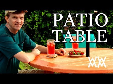 How to make a patio table. This outdoor table is easy to build! How to make a patio table. This outdoor table is easy to build!
