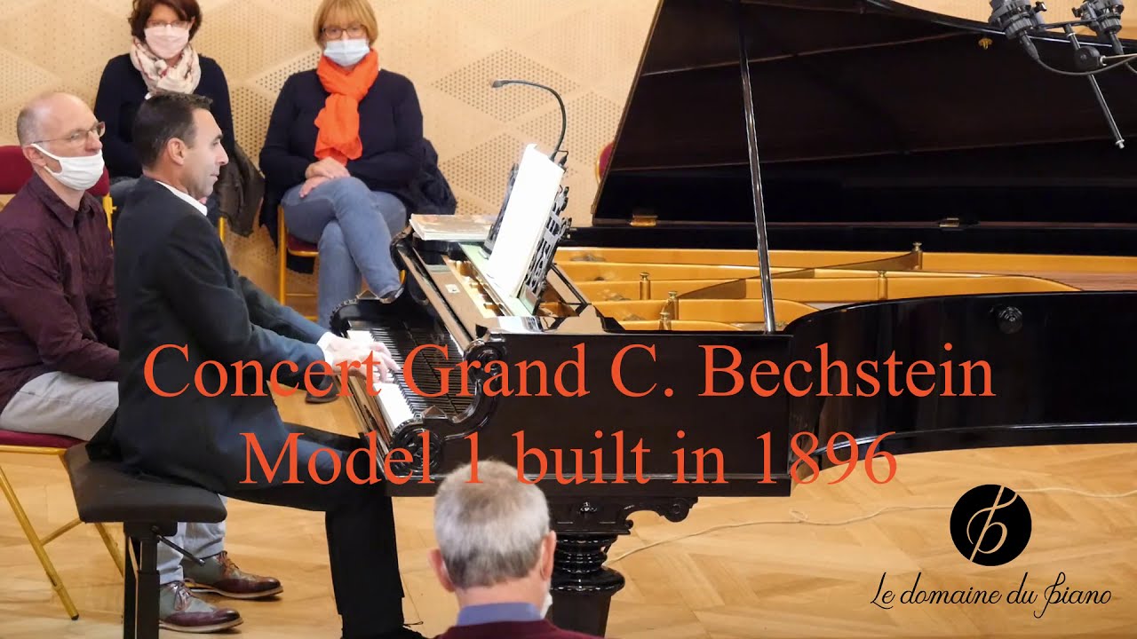 C. Bechstein Concert Grand Model 1 Built In1889. Bach Partita N°6 BWV ...