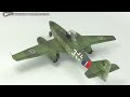 me262 a 1a rapid video build tamiya 1 48 scale model part.2 of 2